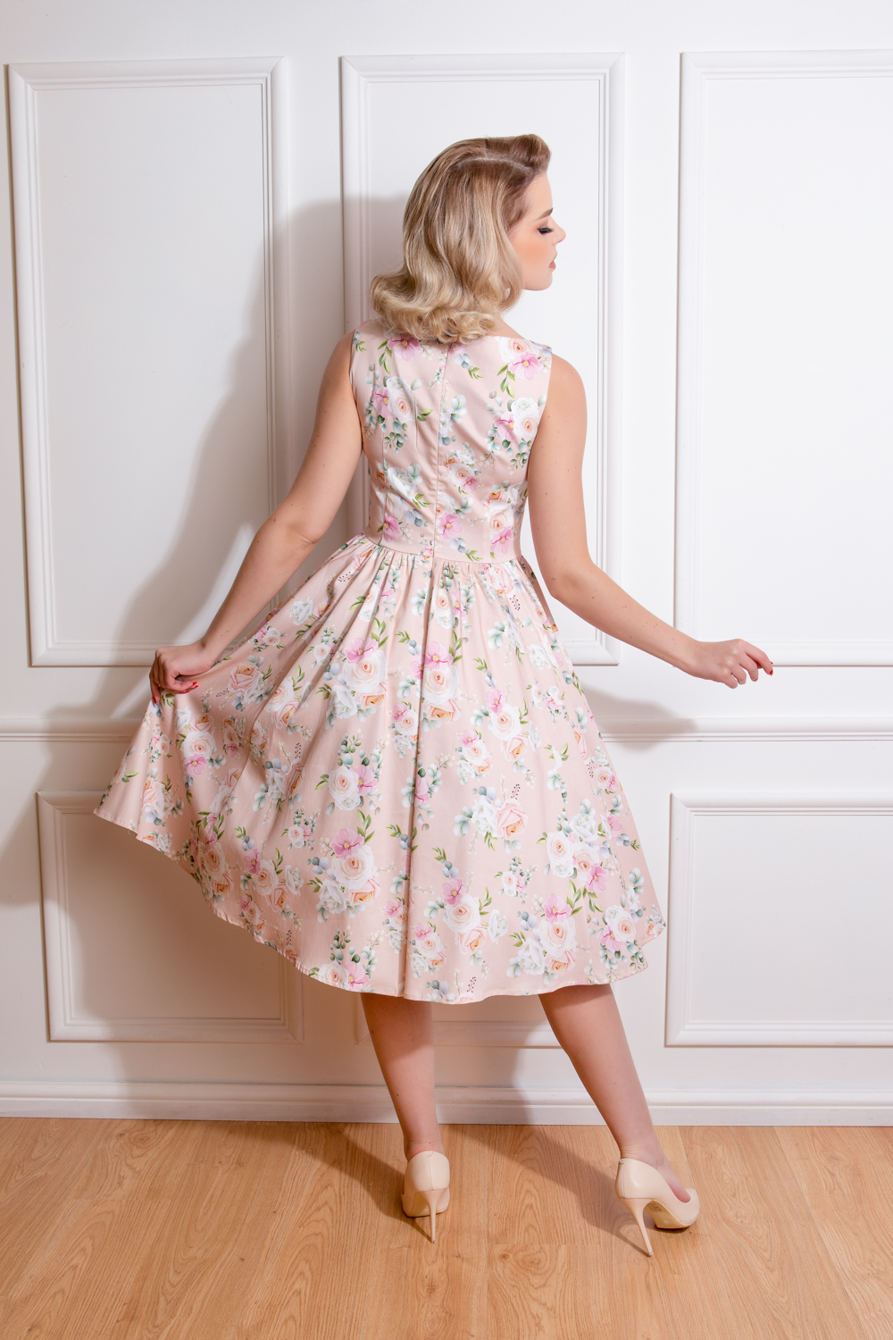 Amanda Floral Swing Dress